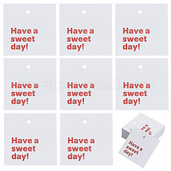 200 шт. бумажные благодарственные поздравительные открытки DIY-SP0004-35