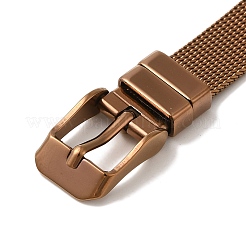 Ионное покрытие(ip) 201 нержавеющая сталь стальной браслет для часов STAS-M017-11E