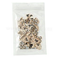 28шт 6 стиля подвески из сплава с эмалью&nbsp;FIND-FS0003-22