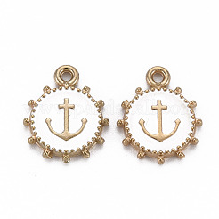 Подвески из эмали и сплава&nbsp;X-ENAM-N055-016E-NR