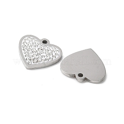 201 подвеска из нержавеющей стали со стразами STAS-V005-05P-02