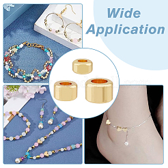 90 шт. 3-х стилевая стойка для гальванизации латунных бусин KK-HY0001-72