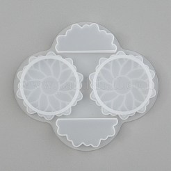 Цветок солома топпер силиконовые Молды украшения&nbsp;X-DIY-J003-06