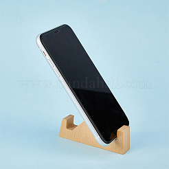 Supports de téléphone portable en bois&nbsp;DJEW-WH0038-97
