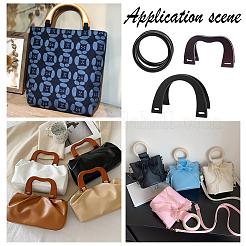 6 шт. 3 деревянных ручки для сумок&nbsp;FIND-WR0008-38