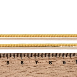 Cordoncini in nylon intrecciato regolabili da 2.5 mm per la creazione di collane&nbsp;FB-CBAA152-02G-29
