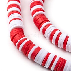 Полимерной глины ручной работы бисер нитей&nbsp;CLAY-R089-6mm-T02B-01