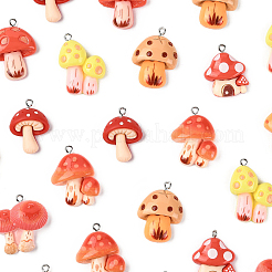 32шт 9 стиля подвески из смолы&nbsp;RESI-FS0002-30