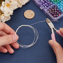 999 тонкая серебряная проволока из стерлингового серебра STER-BBC0006-65D