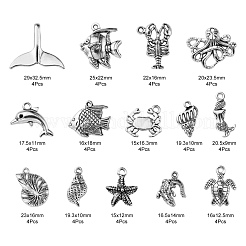 Подвески из сплава в тибетском стиле&nbsp;TIBEP-FS0001-05AS