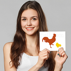 Углеродистая сталь разрезает трафареты DIY-WH0309-1048