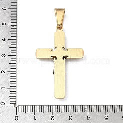 Pendenti in acciaio inossidabile 304 bicolore&nbsp;STAS-A142-06G
