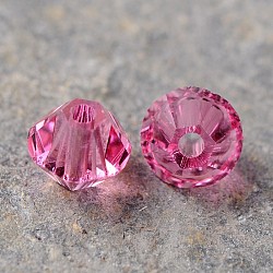 Austrian Crystal Beads, 5301, Faceted Bicone, 209_Rose, 4x4mm, Hole: 4mm