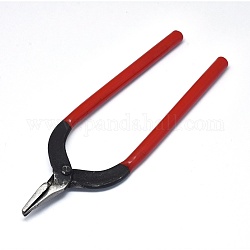 Eisen Schmuck Zangen, Handwerkzeuge, für Schmuck machen, rot, 16x5.2x0.8 cm