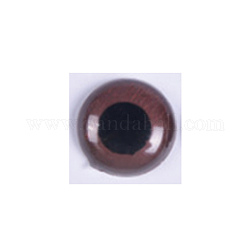 Глаза кабошоны поделки скрапбукинг поделки игрушки аксессуары, кокосового коричневый, 18x4.5 мм