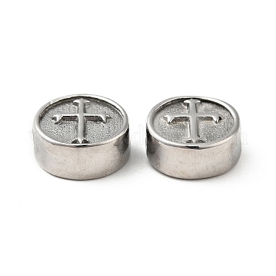 Бусины из нержавеющей стали марки 304 STAS-C055-04P-1