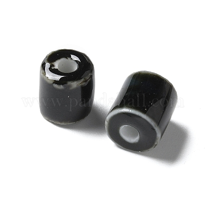 Фарфоровые бусины ручной работы PORC-L080-I02-1