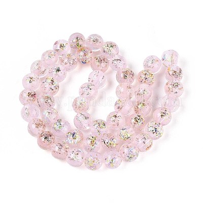 Ручной работы бусины фольги LAMP-T021-31G-1