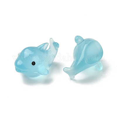 10шт 5 цвета светящаяся смола украшение дисплея DJEW-YW0001-03-1