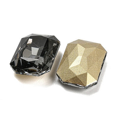 Стеклянные стразы кабошоны GLAA-A006-25B-1