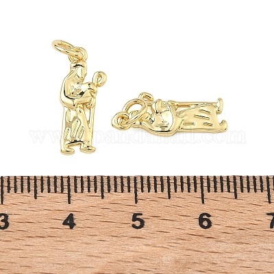 Латунные подвески&nbsp;KK-B170-21G-1