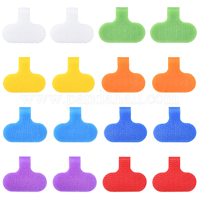 30 étiquette de câble en nylon auto-agrippante&nbsp;FIND-SP0004-89C-1
