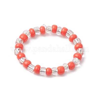 Стеклянные бусины RJEW-JR00690-1