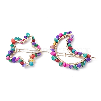 Полая заколка для волос из сплава PHAR-JH00091-1