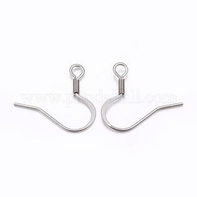 Wholesale 304 Stainless Steel French Earring Hooks 