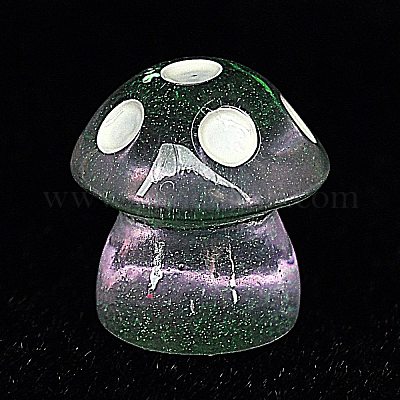 Грибные светящиеся украшения из смолы RESI-SZC0004-13E-1