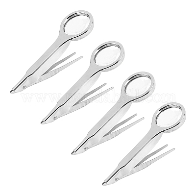Пинцет из нержавеющей стали AJEW-CA0001-08-1