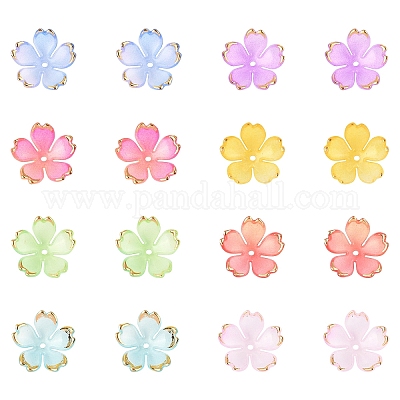 50 шт. акриловые колпачки для бусин OACR-YW0002-67A-1