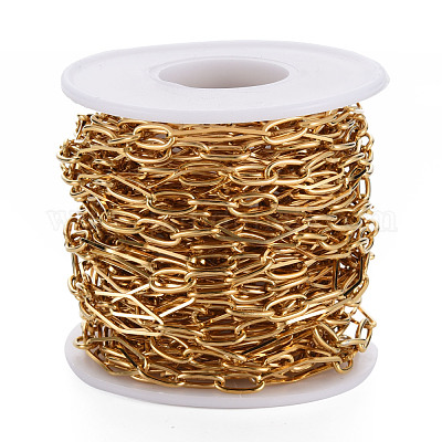 Цепи Figaro из нержавеющей стали 304 CHS-S008-013G-1