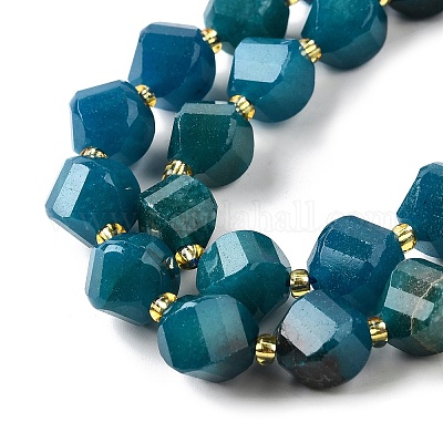 Нити бусин из натурального кварца окрашенные G-U023-A02-12-1