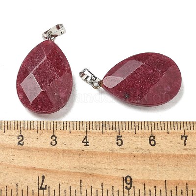 Естественно окрашенные белый нефрит кулоны G-K385-04P-01-1