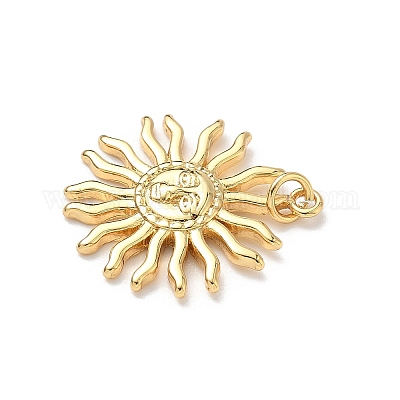 Латунные подвески KK-P330-02B-G-1