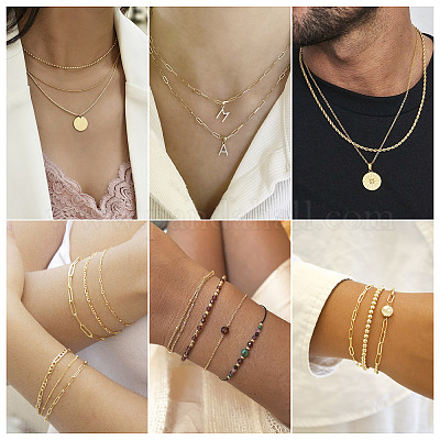 Набор для изготовления цепочного браслета и ожерелья CHS-TA0001-48-1