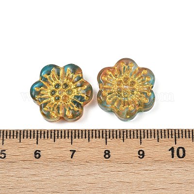 Краска для выпечки и стеклянные бусины DGLA-T004-09J-1