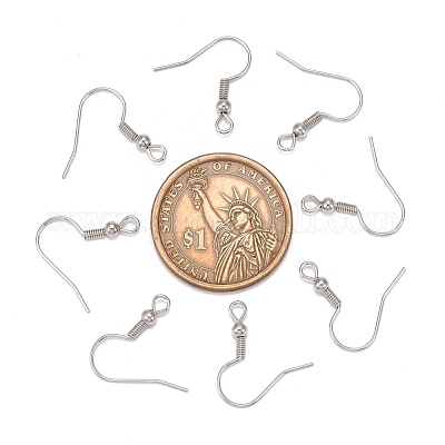 Железные крючки для сережек E135-NF-1