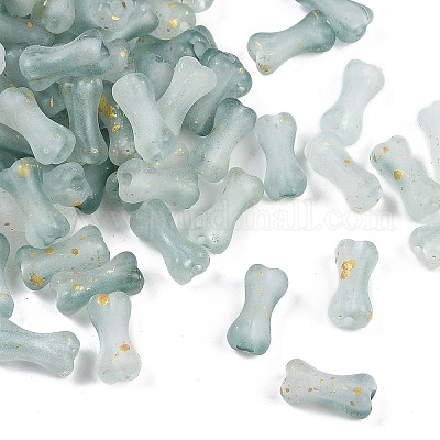 Прозрачные акриловые бусины градиентного цвета X1-OACR-M023-01C-1