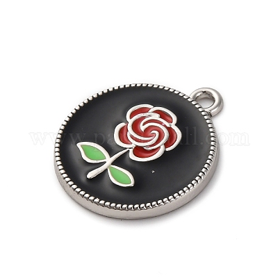 Подвески из эмали и сплава PALLOY-R162-13P-02-1