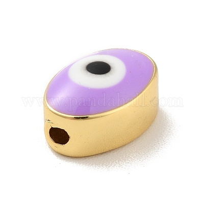 Настоящие бусины из позолоченной меди KK-B059-37G-E-1