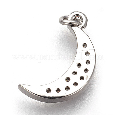 Латунные микро проложить кубического циркония подвески ZIRC-E152-27P-RS-1