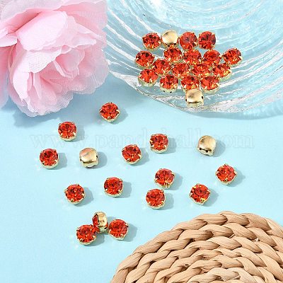 Preciosa® maxima crystal в пришивной чашке Y-PRC-SS34-90040-G-1