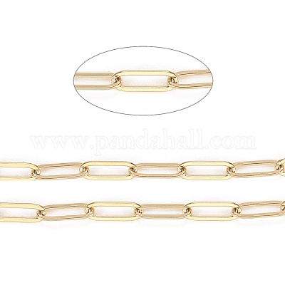 3.28 фут ионного покрытия (IP) 304 нержавеющая сталь скрепки цепи X-STAS-K209-07G-1