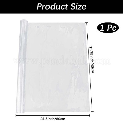 Прозрачные салфетки из пвх AJEW-WH20072-18A-1