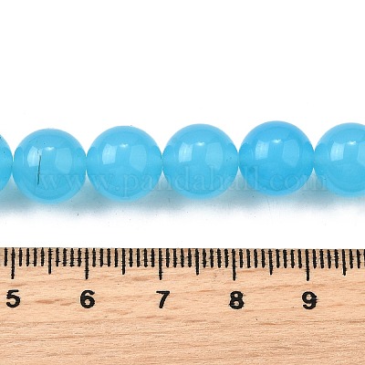 Арбуз камень стеклянные бусы пряди G-L621-B02-10mm-1