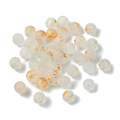 Perles en acrylique transparente&nbsp;OACR-O006-01A-7mm-1
