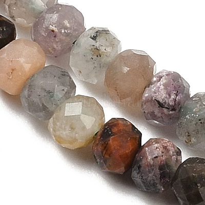 Natürlichen Fluorit Perlen Stränge&nbsp;G-D347-B07-1