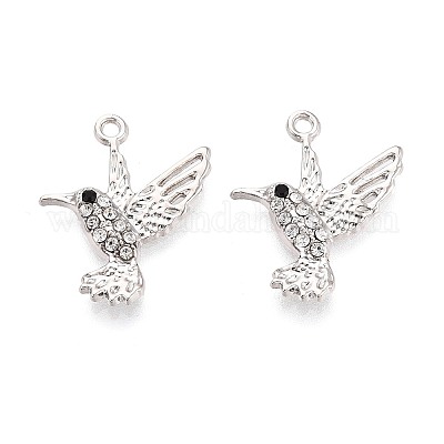 Подвески из сплава и хрусталя со стразами&nbsp;PALLOY-T095-09P-1